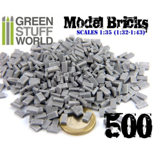 GSW Model Bricks (500 Grey)