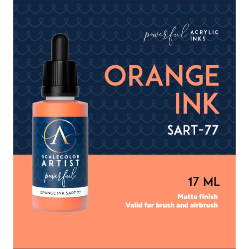 Scale Color Artist - Orange Ink