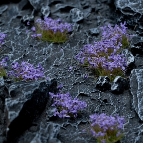 Gamers Grass - Dark Purple Flowers Wild