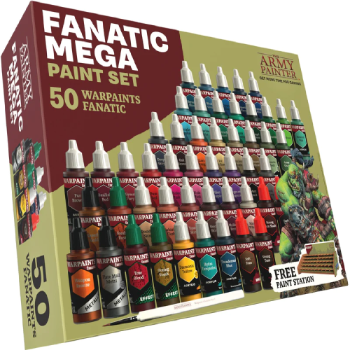 Army Painter - Fanatic Mega Paint Set (50 Colors)
