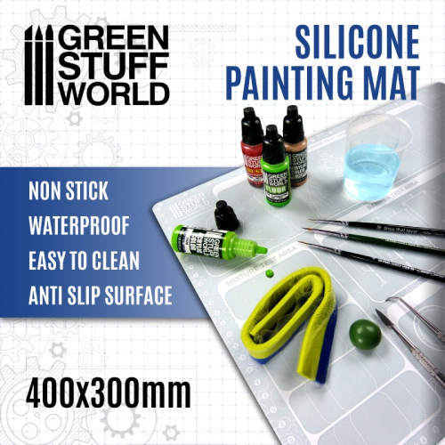 GSW- Silicone Painting Mat (400x300mm)