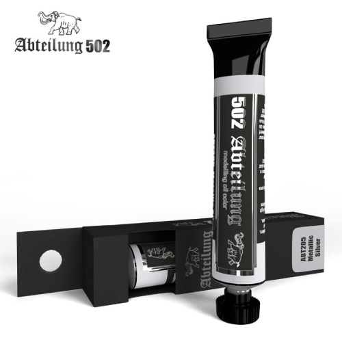 Abteilung 502 High Quality Oil Paints: Metallic Silver