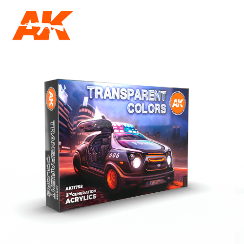 AK 3G Transparent Colors Set