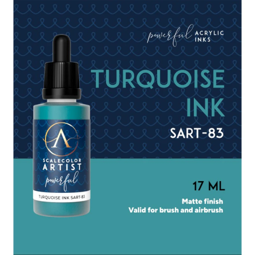 Scale Color Artist - Turquoise Ink