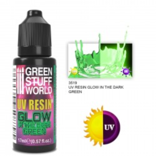 GSW - UV Resin Glow in the Dark Green