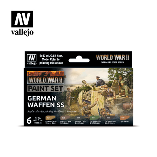 Vallejo WW2 German Waffen SS Paint Set