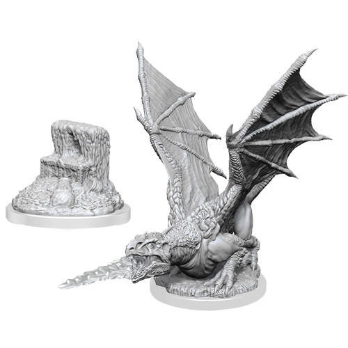 D&D Nolzur's Miniatures: Wave 19: White Dragon Wyrmling