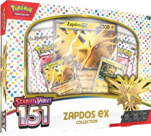Pokemon 151 Zapdos EX Collection